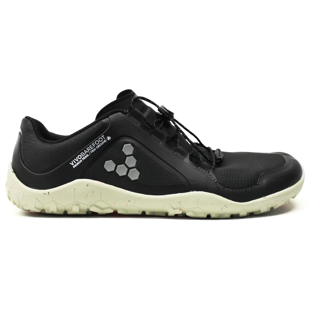 Vivobarefoot Primus Trail II All Weather FG Textile Synthetic Womens Trainers#color_obsidian