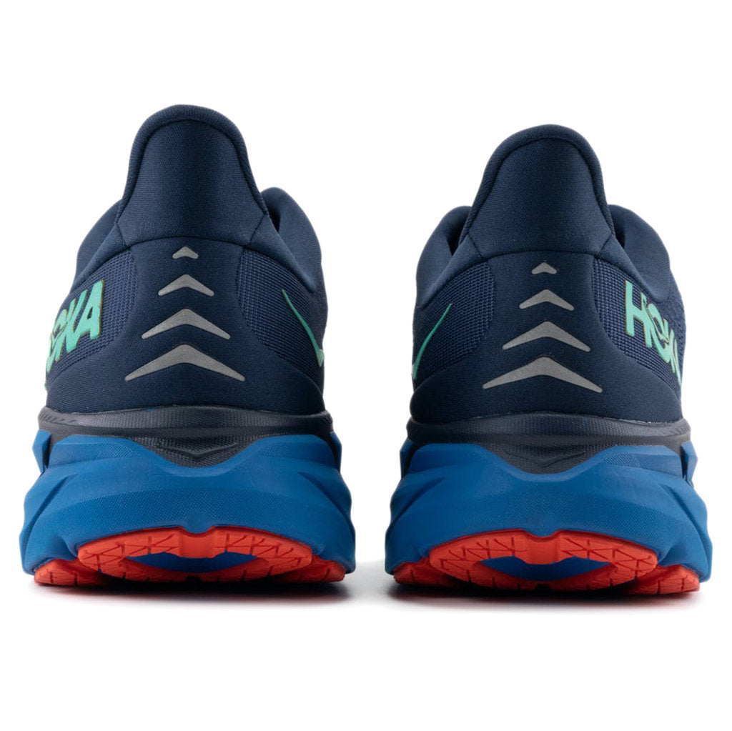 Hoka One One Clifton 8 Textile Mens Trainers#color_outer space vallarta blue