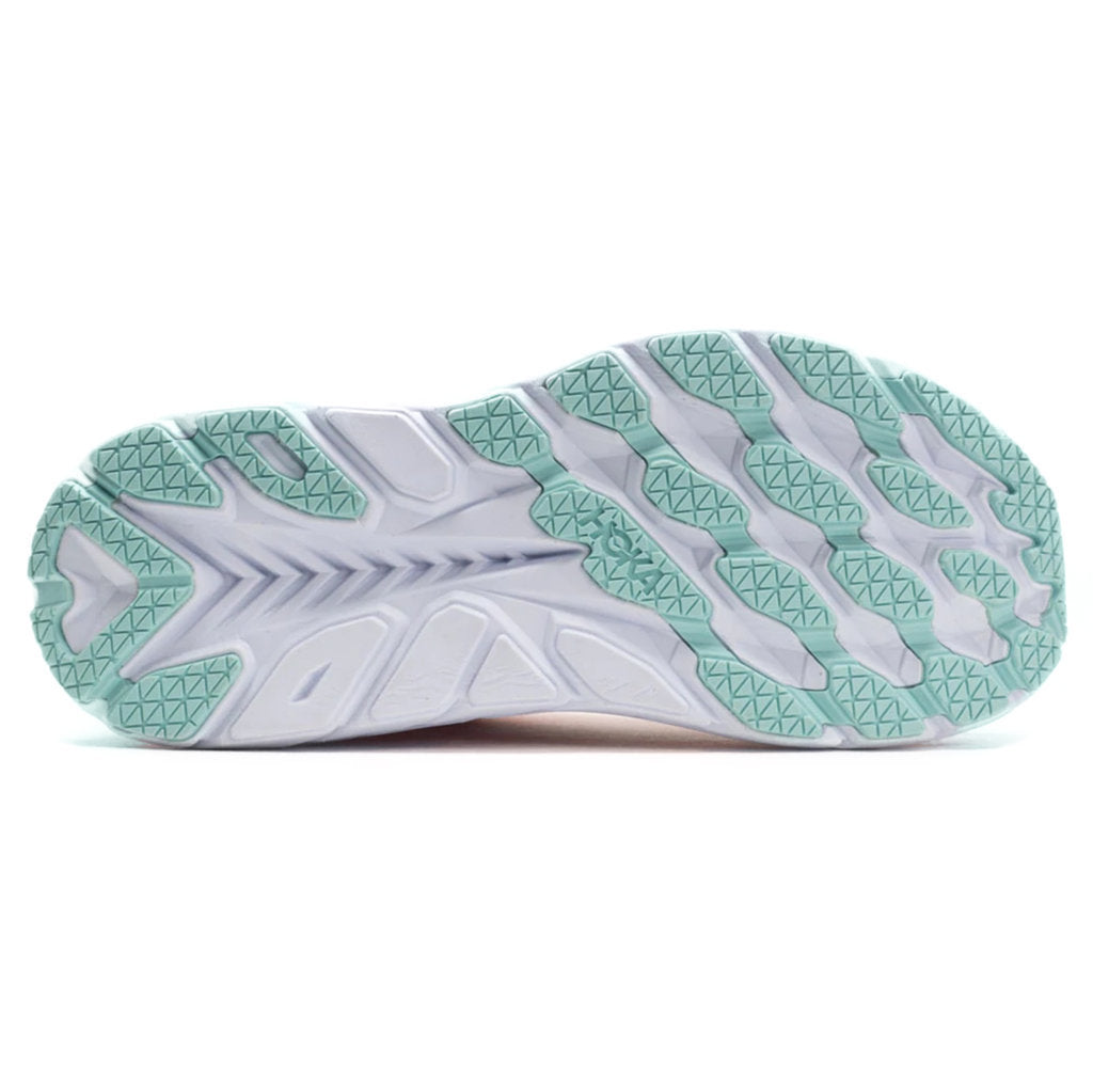 Hoka Clifton 8 Mesh Women's Running Shoes#color_cantaloupe silver peony