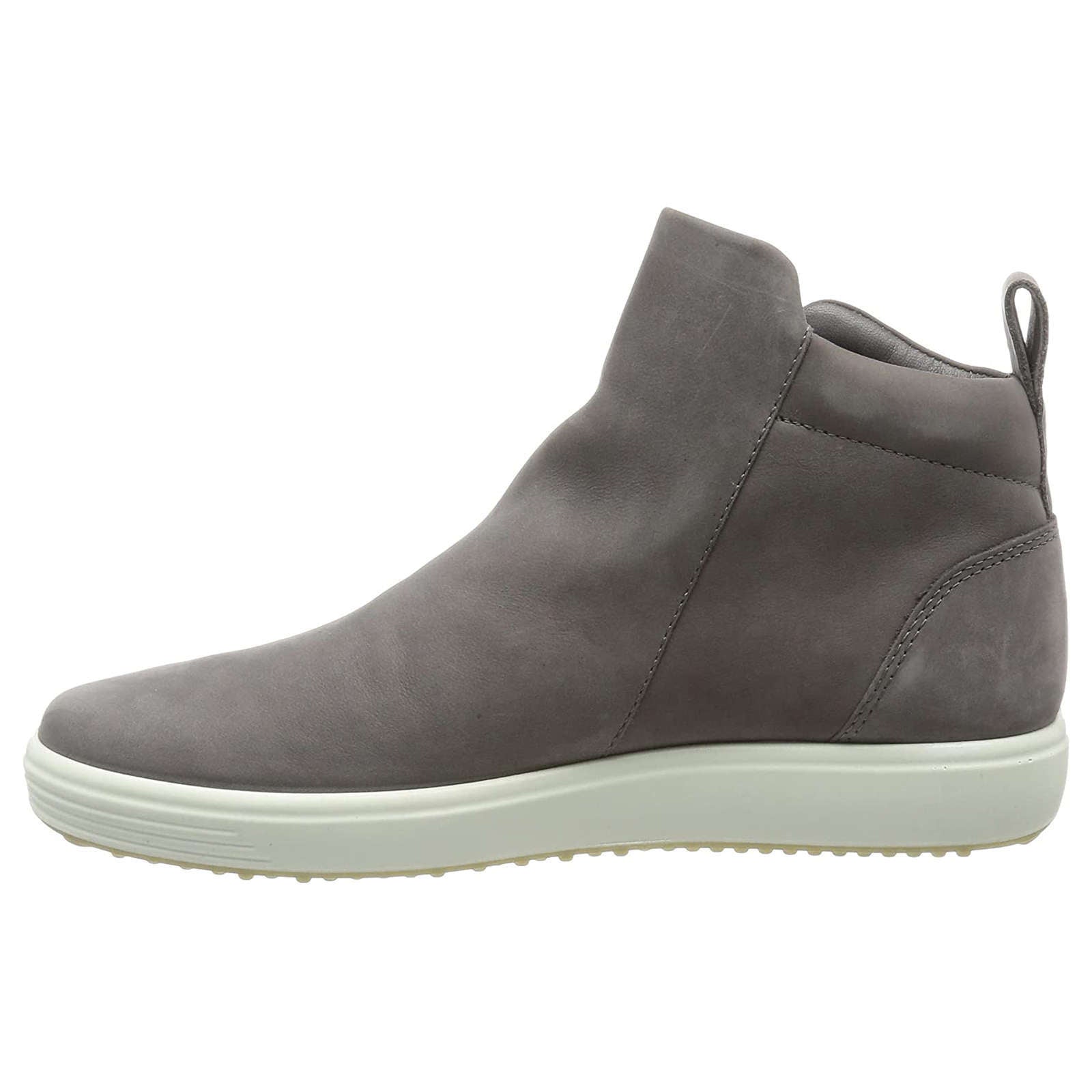 Ecco Soft 7 470313 Nubuck Womens Trainers#color_gravity