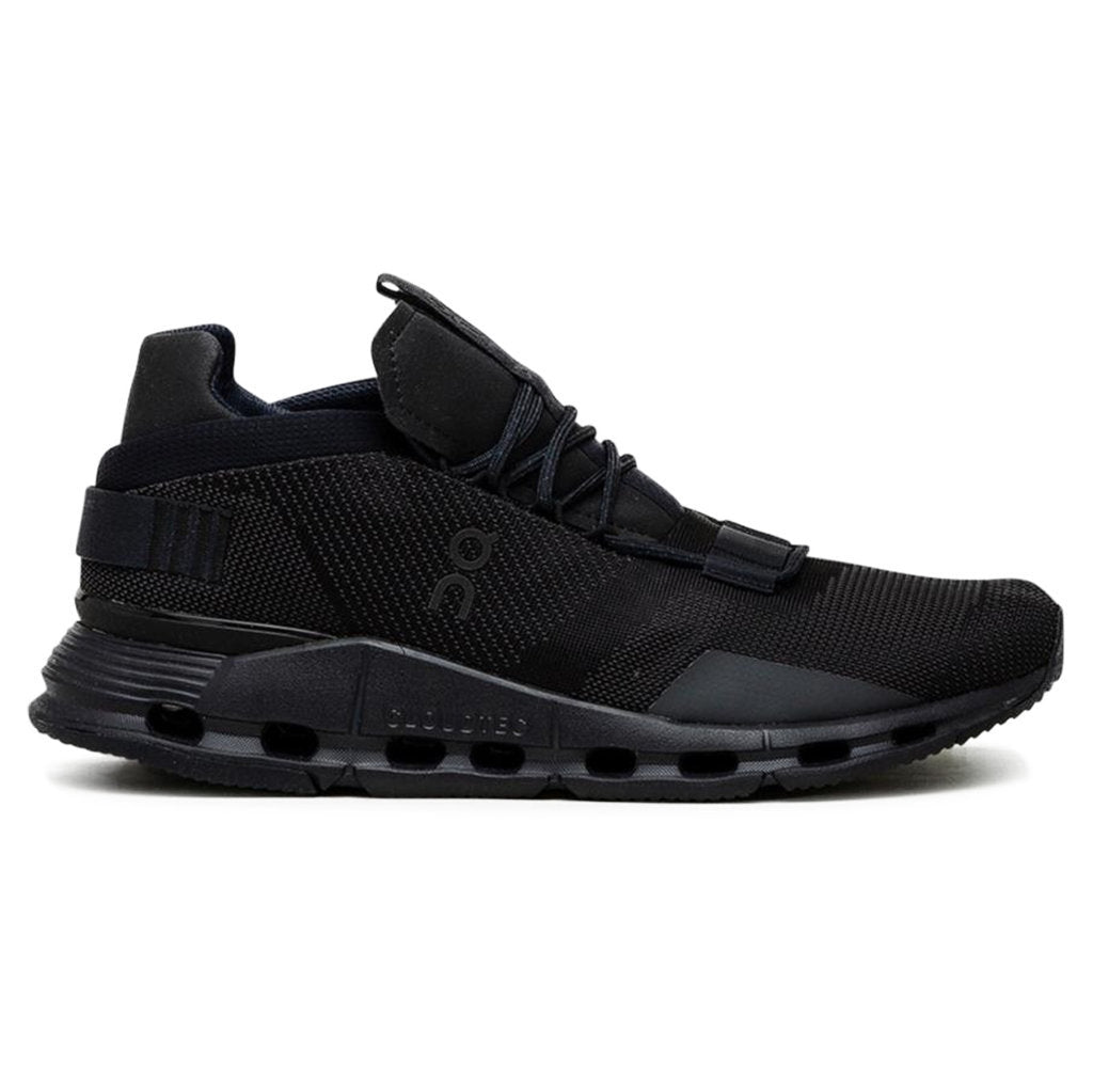On Running Cloudnova Textile Men's Low-Top Trainers#color_black eclipse