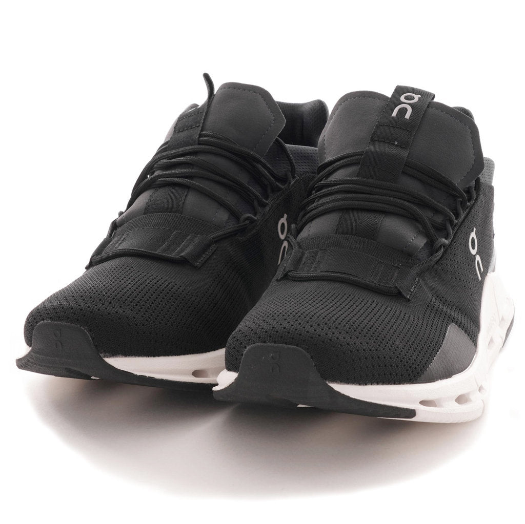 On Cloudnova Textile Men's Running Shoes#color_phantom white