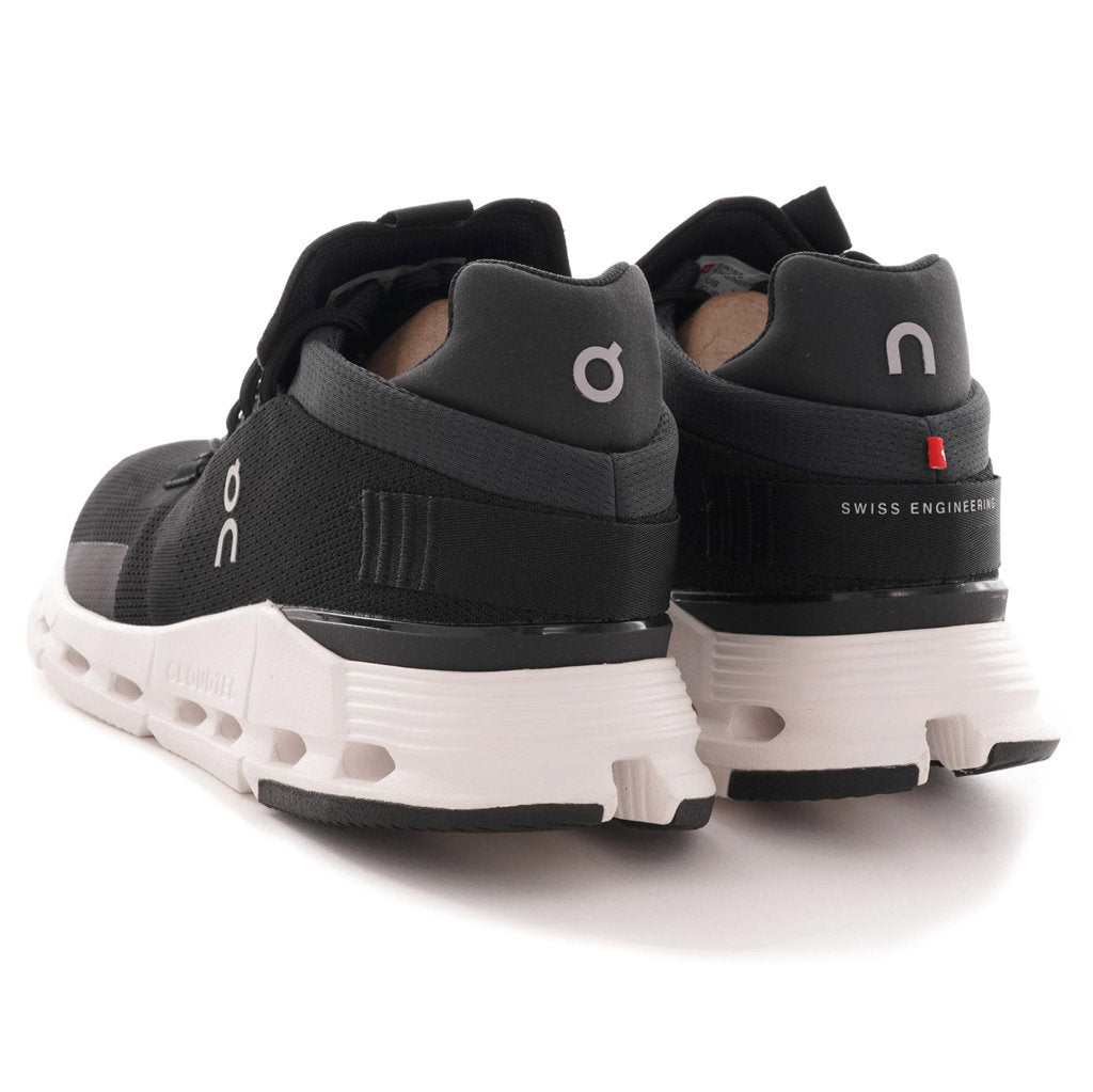 On Cloudnova Textile Men's Running Shoes#color_phantom white