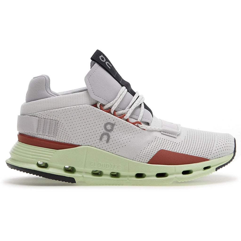 On Cloudnova Textile Men's Running Shoes#color_white limelight