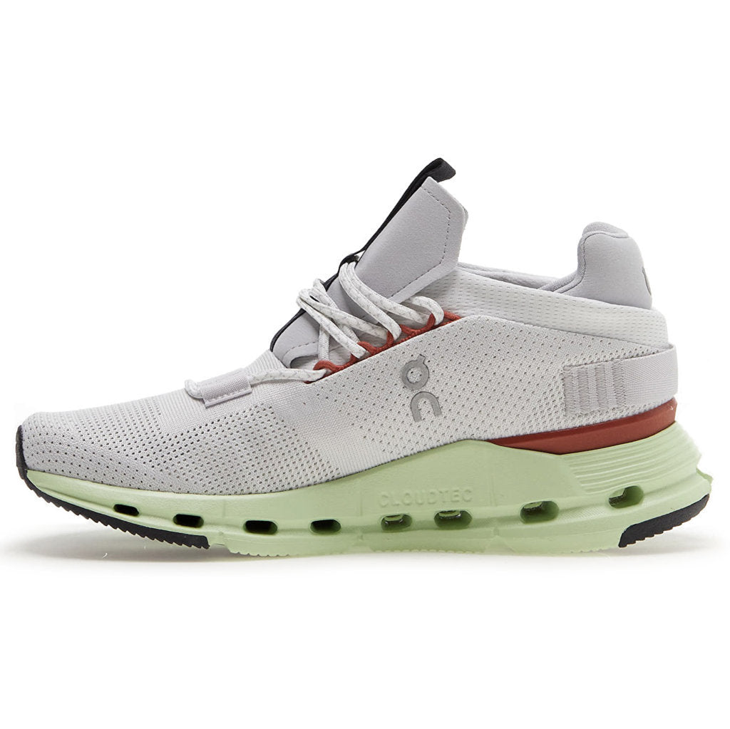 On Cloudnova Textile Men's Running Shoes#color_white limelight