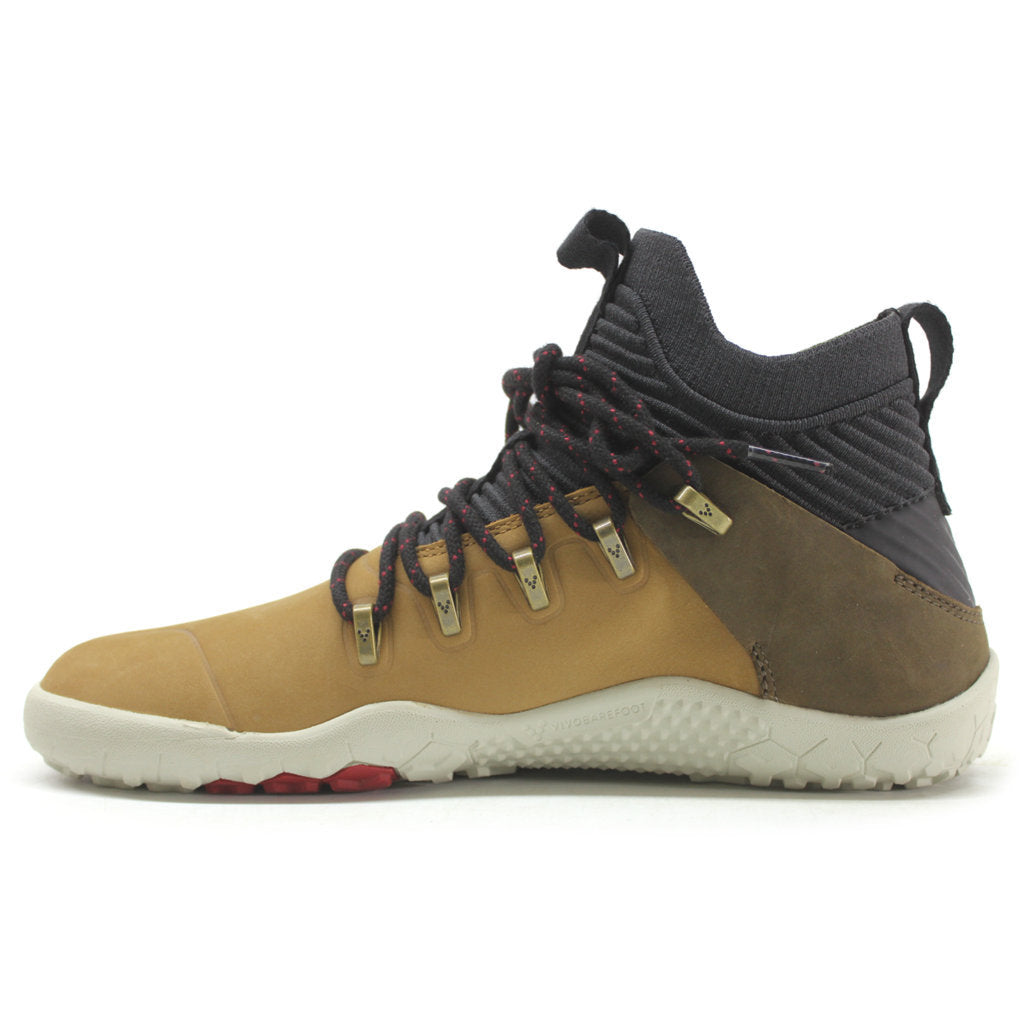 Vivobarefoot Magna FG Leather Textile Mens Trainers#color_tan
