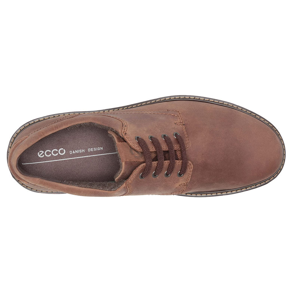 Ecco Turn 510444 Leather Mens Shoes#color_cocoa brown