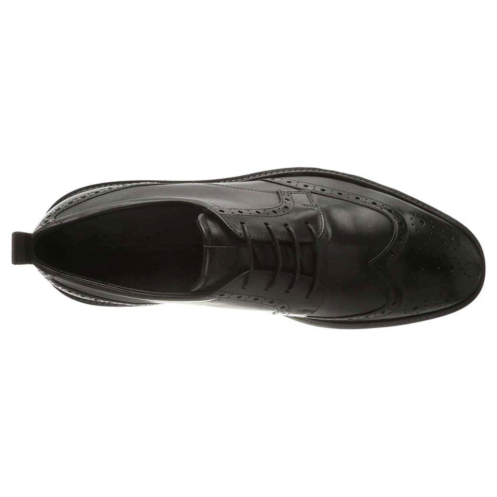 Ecco St 1 Hybrid 836424 Leather Mens Shoes#color_black