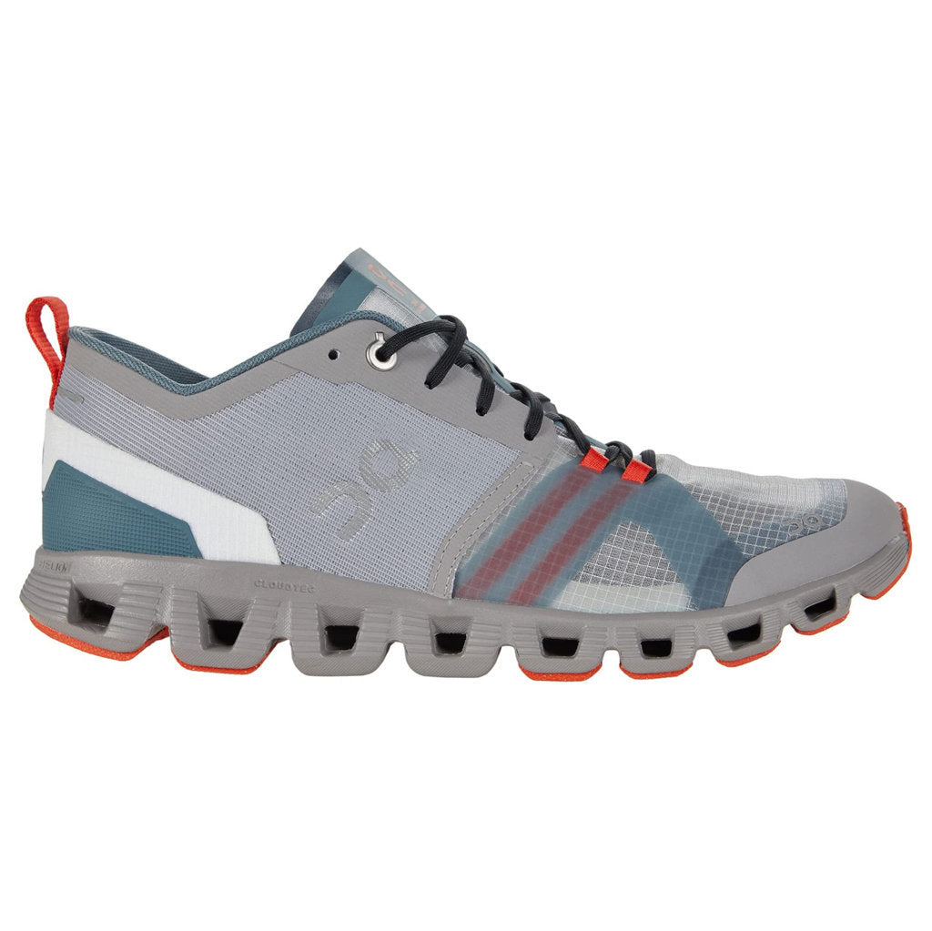 On Cloud X Shift Textile Men's Running Shoes#color_alloy red