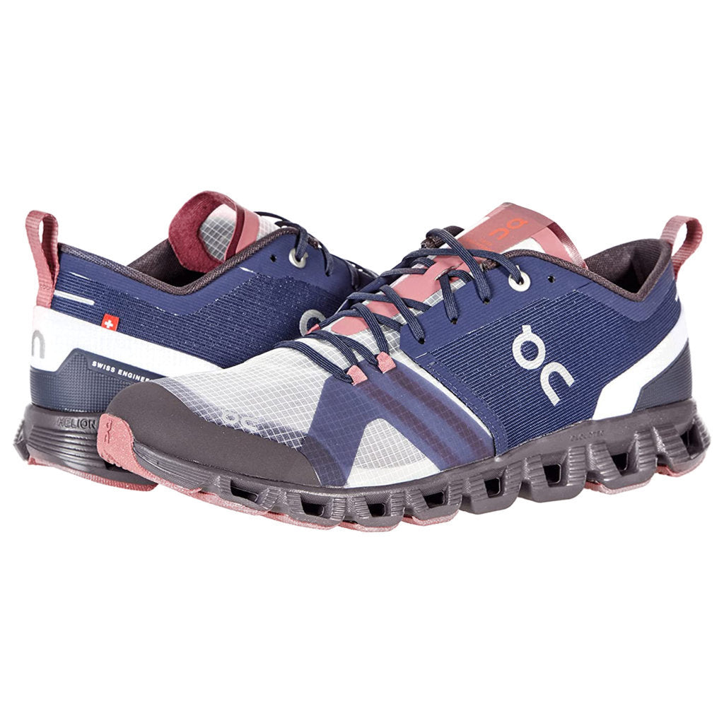 On Cloud X Shift Textile Men's Running Shoes#color_ink cherry