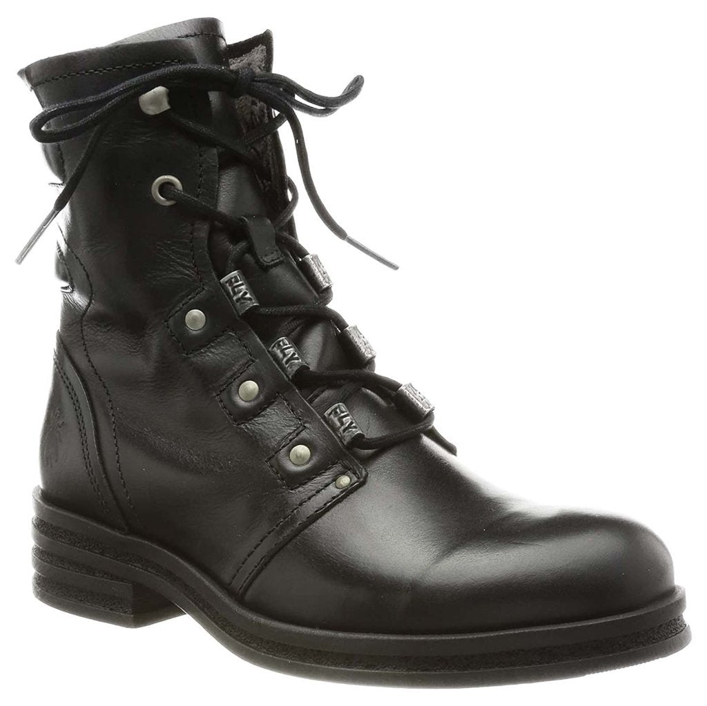 Fly London KNOT792FLY Rug Leather Womens Boots#color_black