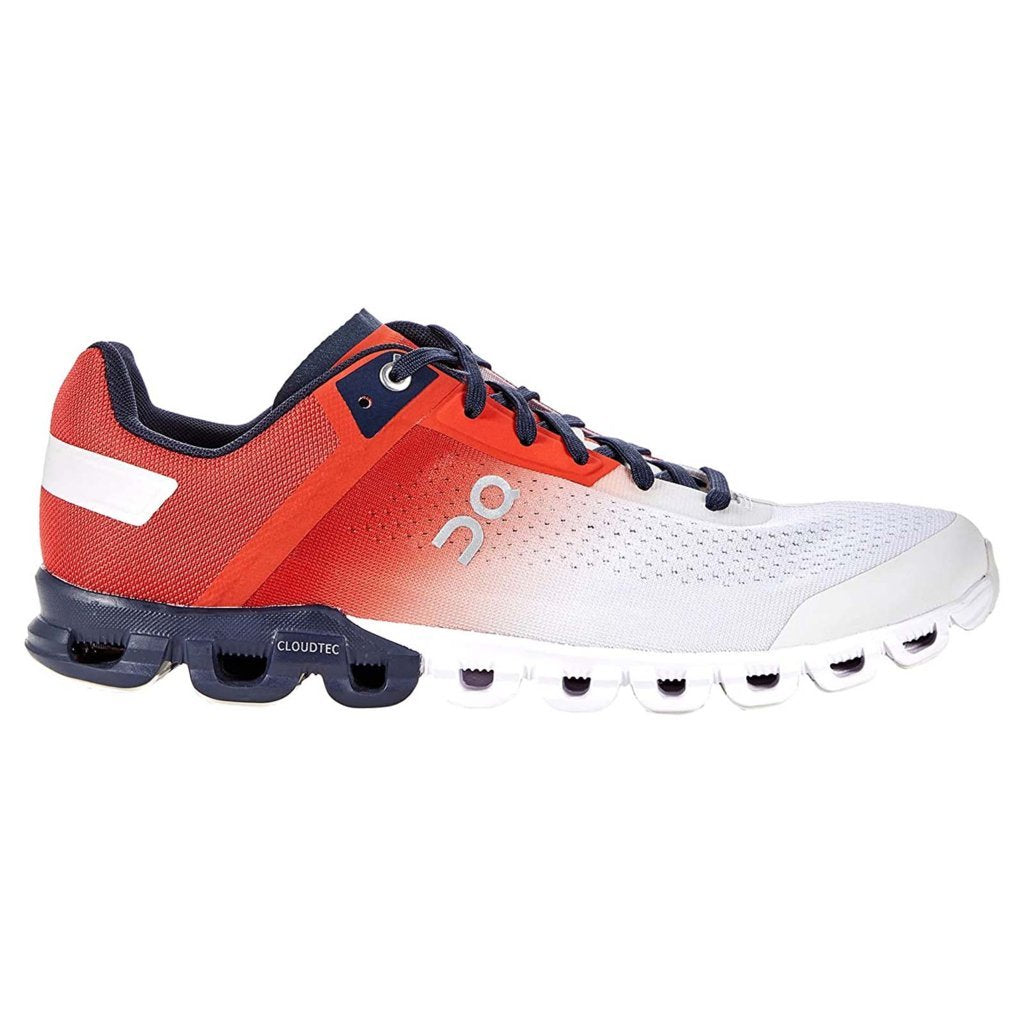 On Cloudflow Mesh Men's Running Shoes#color_rust eclipse