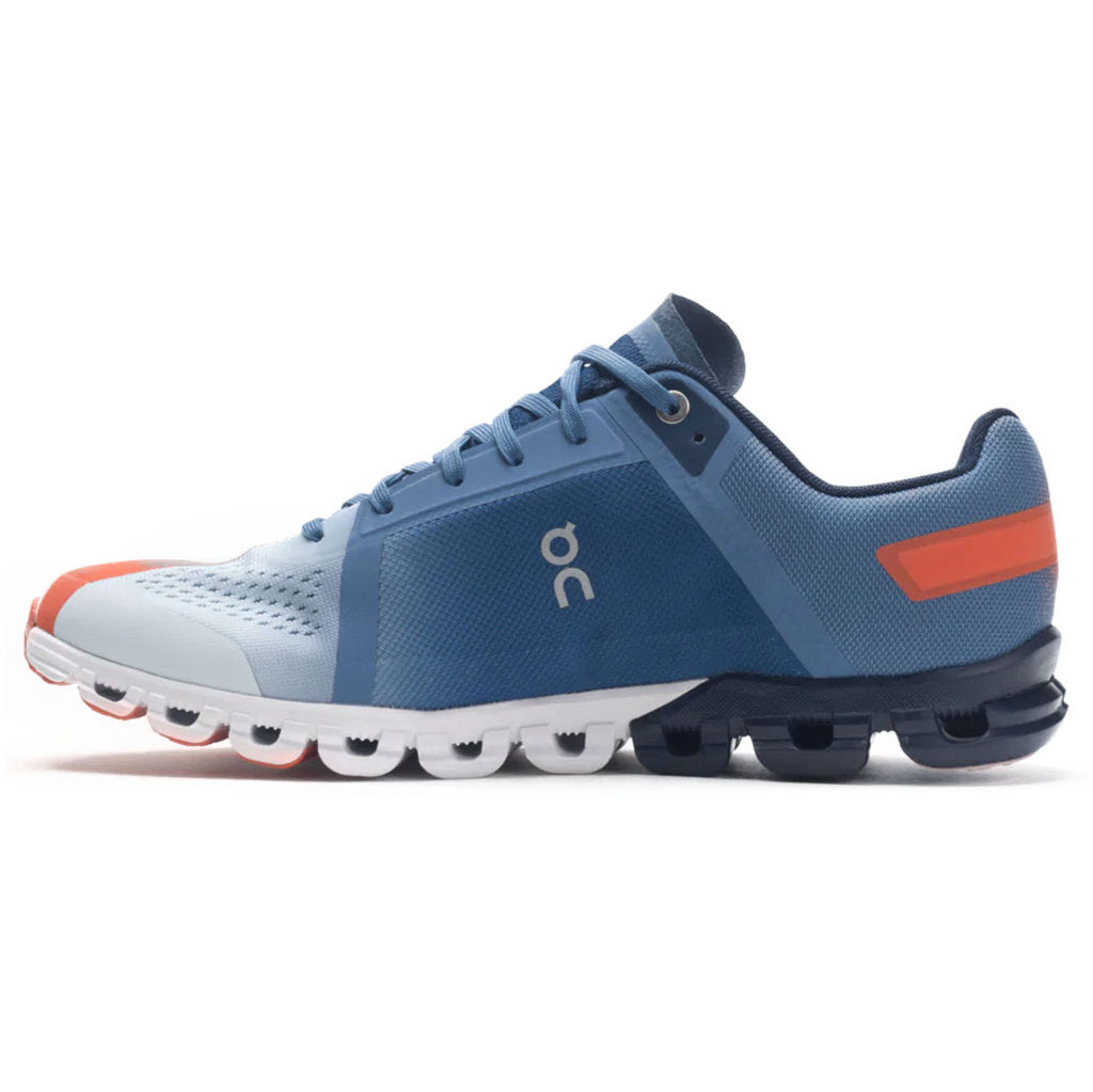 On Cloudflow Mesh Men's Running Shoes#color_lake flare