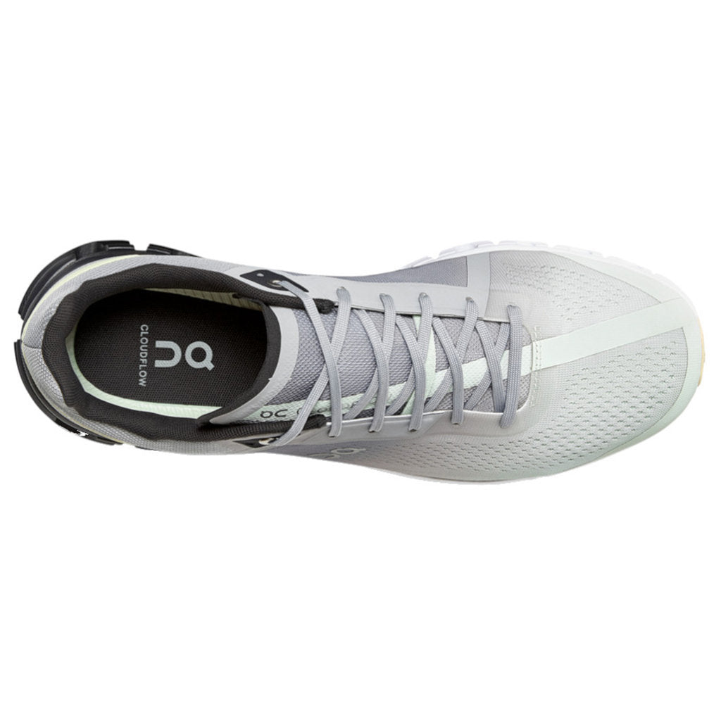 On Cloudflow Mesh Men's Running Shoes#color_alloy magnet