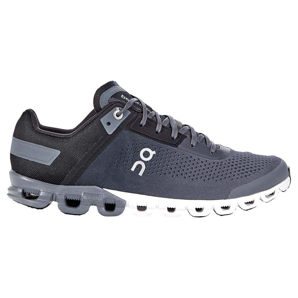 On Cloudflow Mesh Men's Running Shoes#color_black asphalt