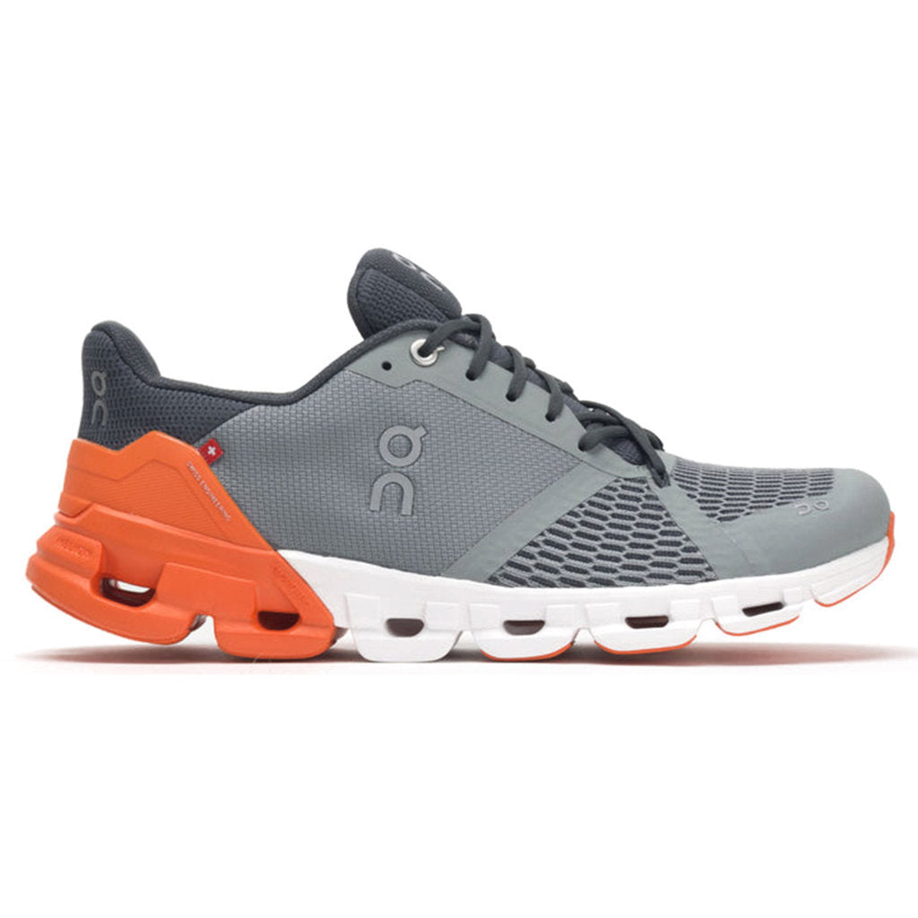 On Cloudflyer Mesh Men's Running Shoes#color_grey orange