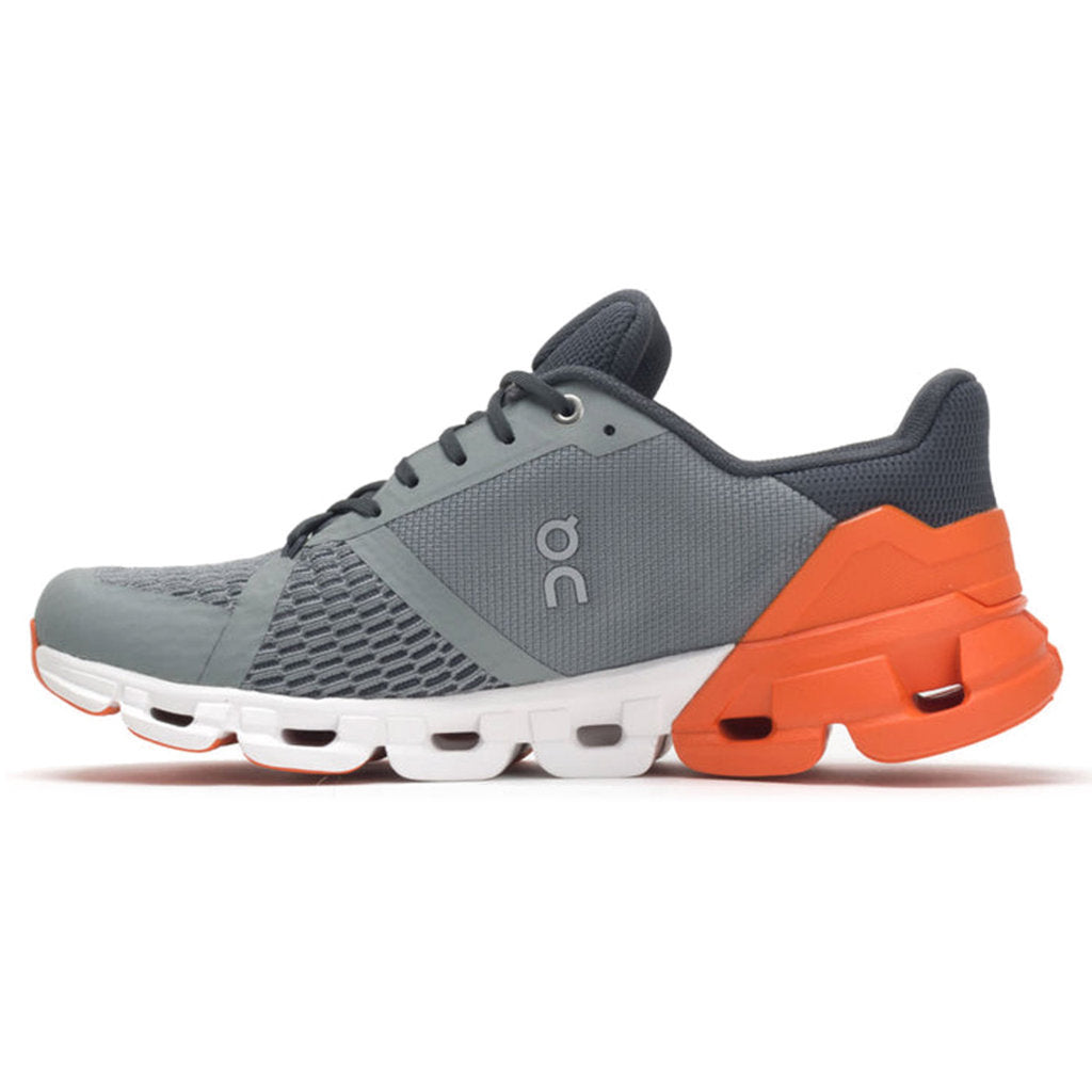 On Cloudflyer Mesh Men's Running Shoes#color_grey orange