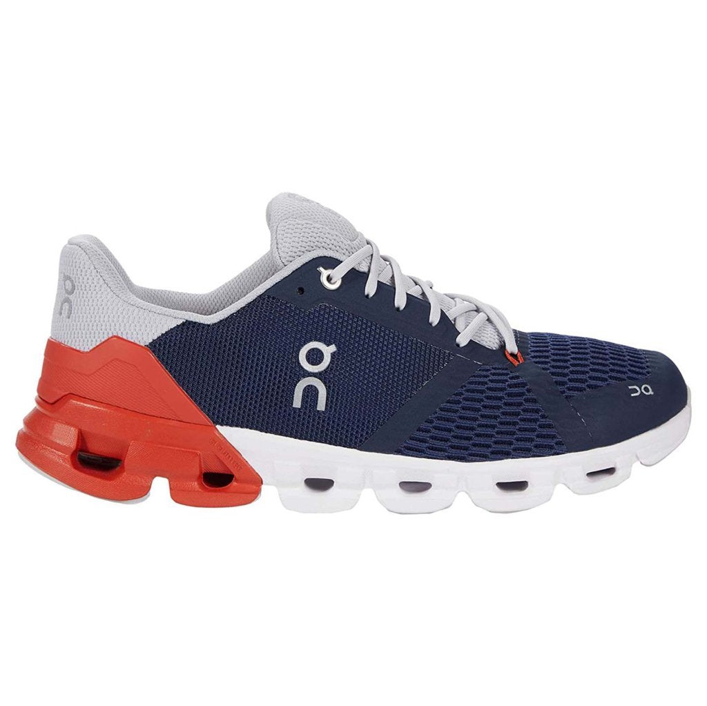 On Cloudflyer Mesh Men's Running Shoes#color_midnight rust