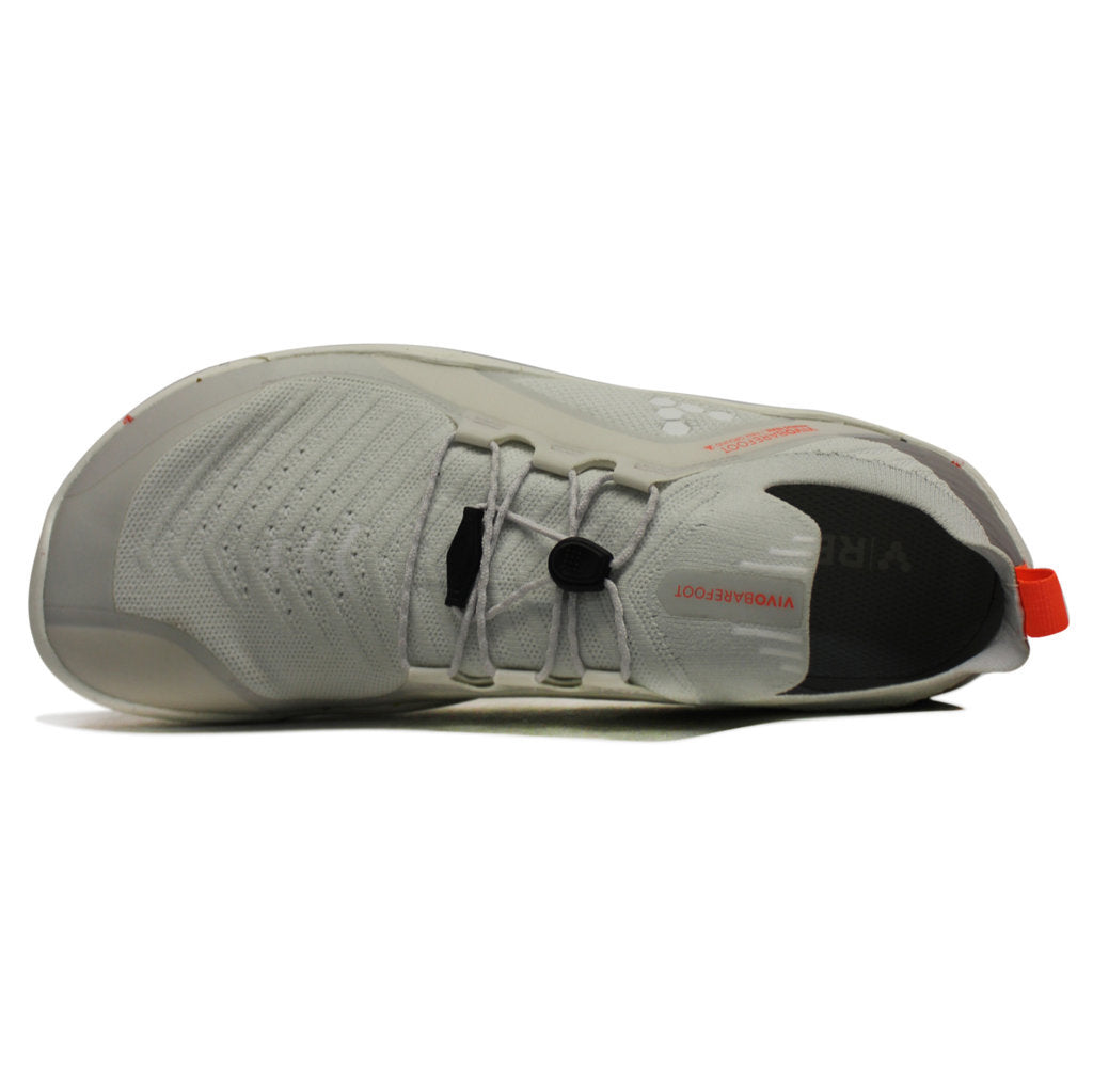 Vivobarefoot Primus Trail Knit FG Textile Synthetic Mens Trainers#color_moonstone