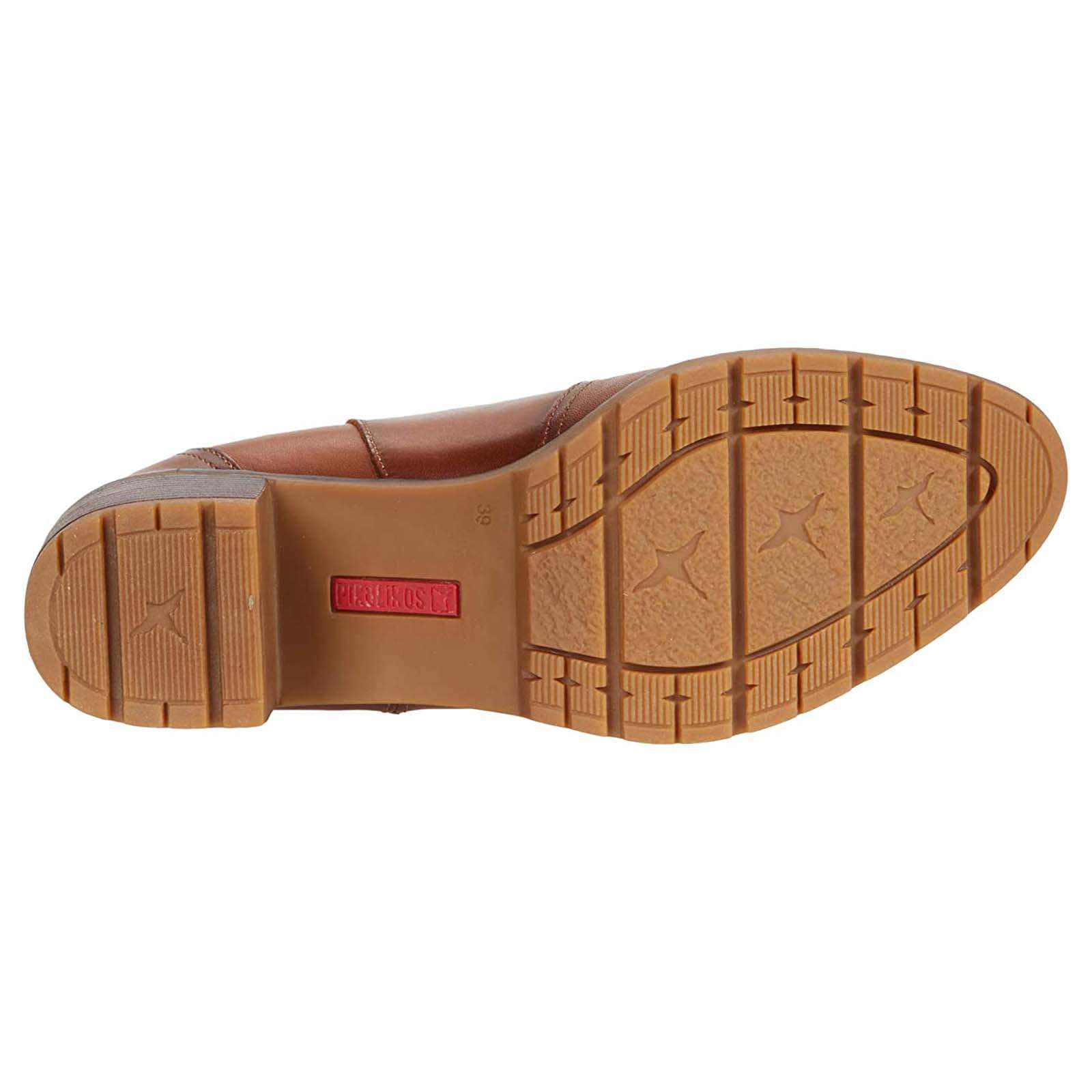 Pikolinos Llanes Leather Womens Boots#color_brandy