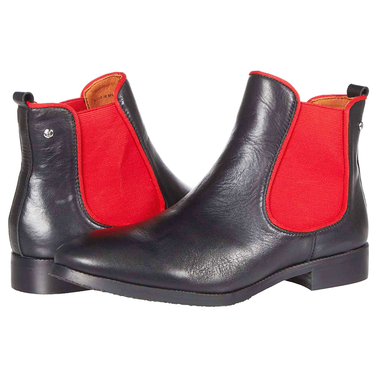 Pikolinos Royal Leather Textile Womens Boots#color_black