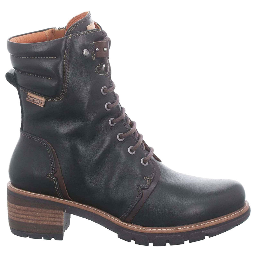 Pikolinos San Sebastia Leather Womens Boots#color_black