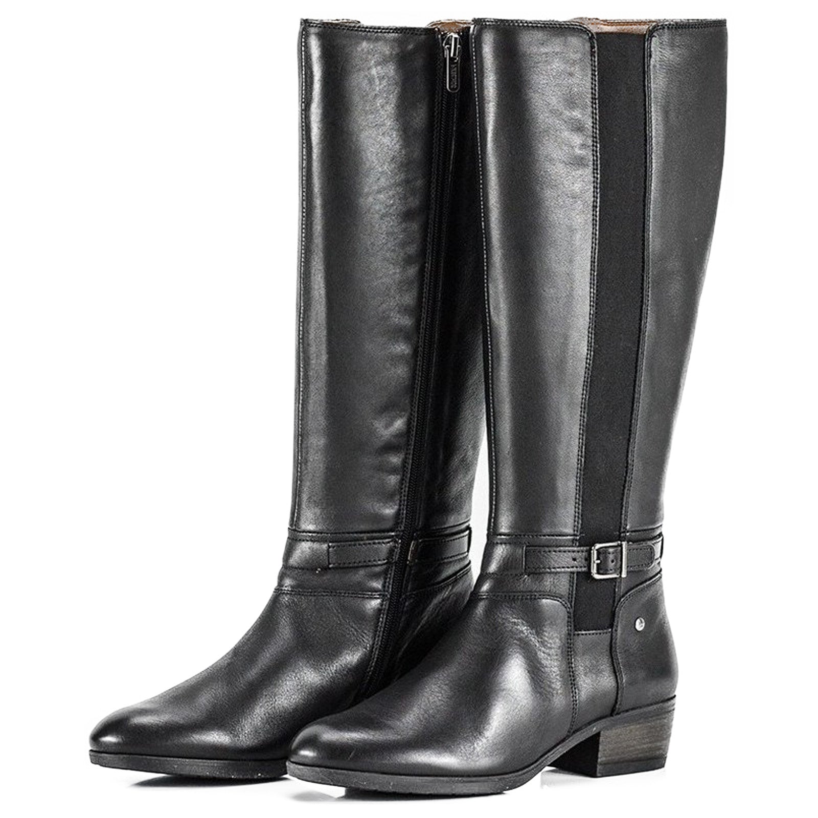 Pikolinos Daroca W1U-9528 Leather Womens Boots#color_black