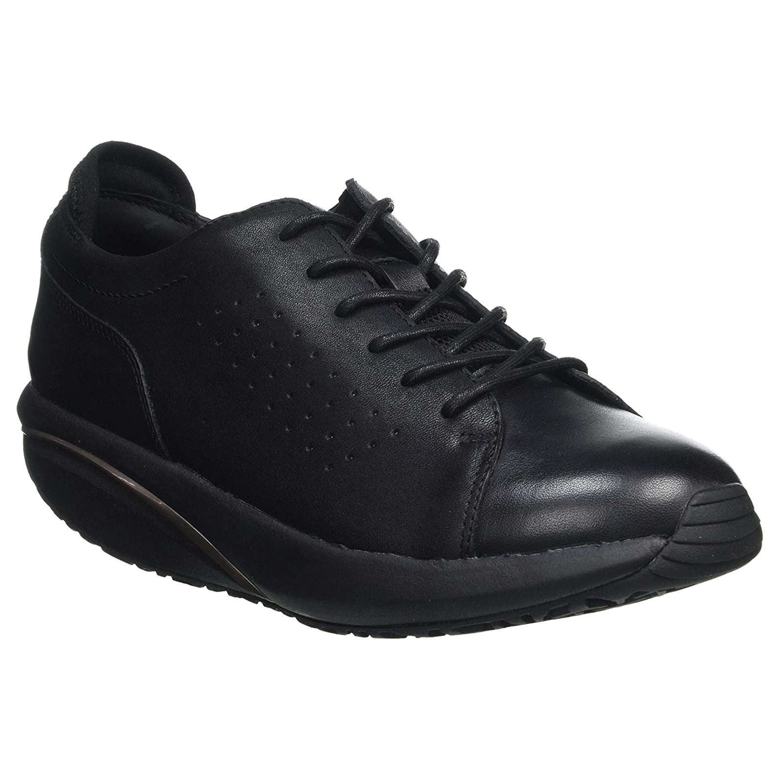 MBT Jion Nappa Leather & Mesh Women's Low-Top Trainers#color_black