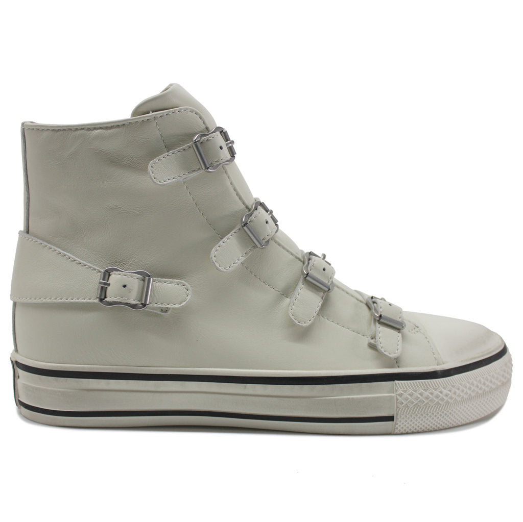 Ash Virgin Nappa Leather Women's High-Top Trainers#color_tofu