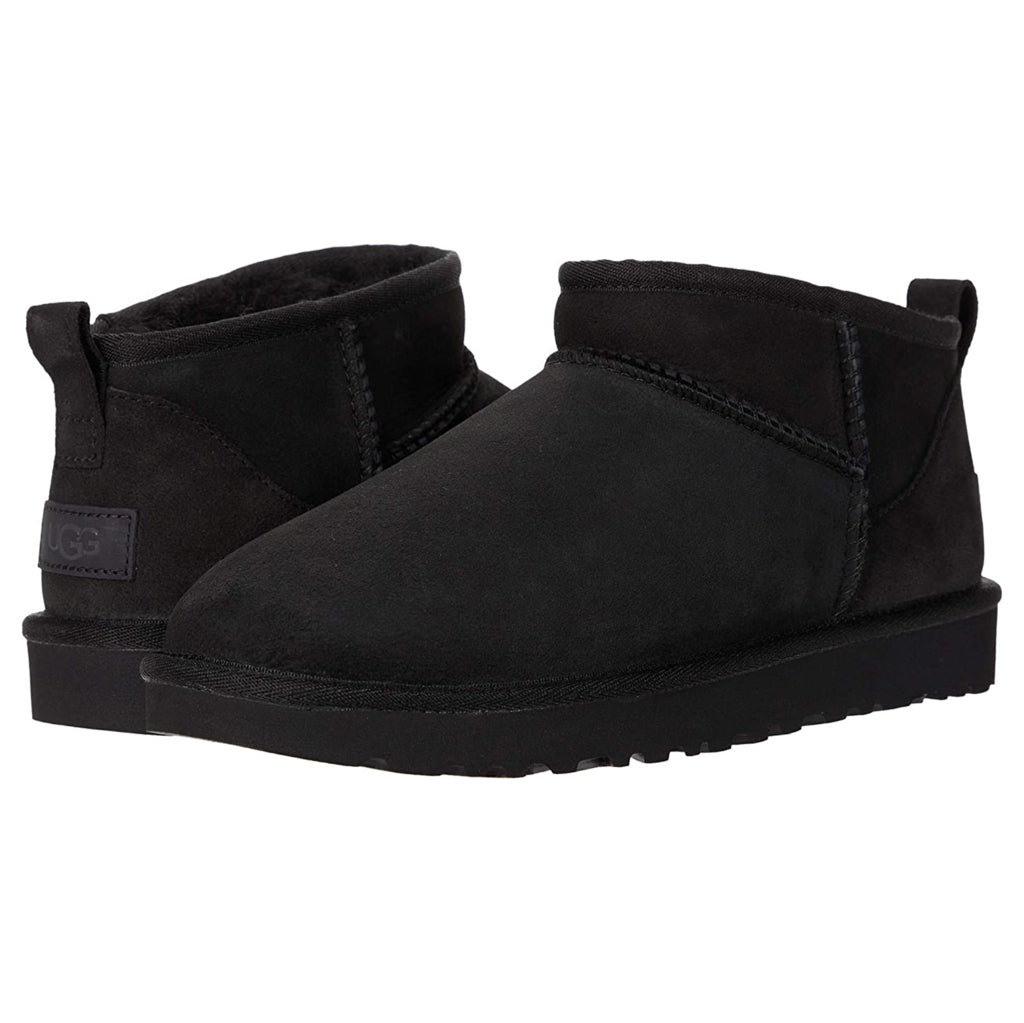 UGG Classic Ultra Mini Suede Women's Winter Boots#color_black
