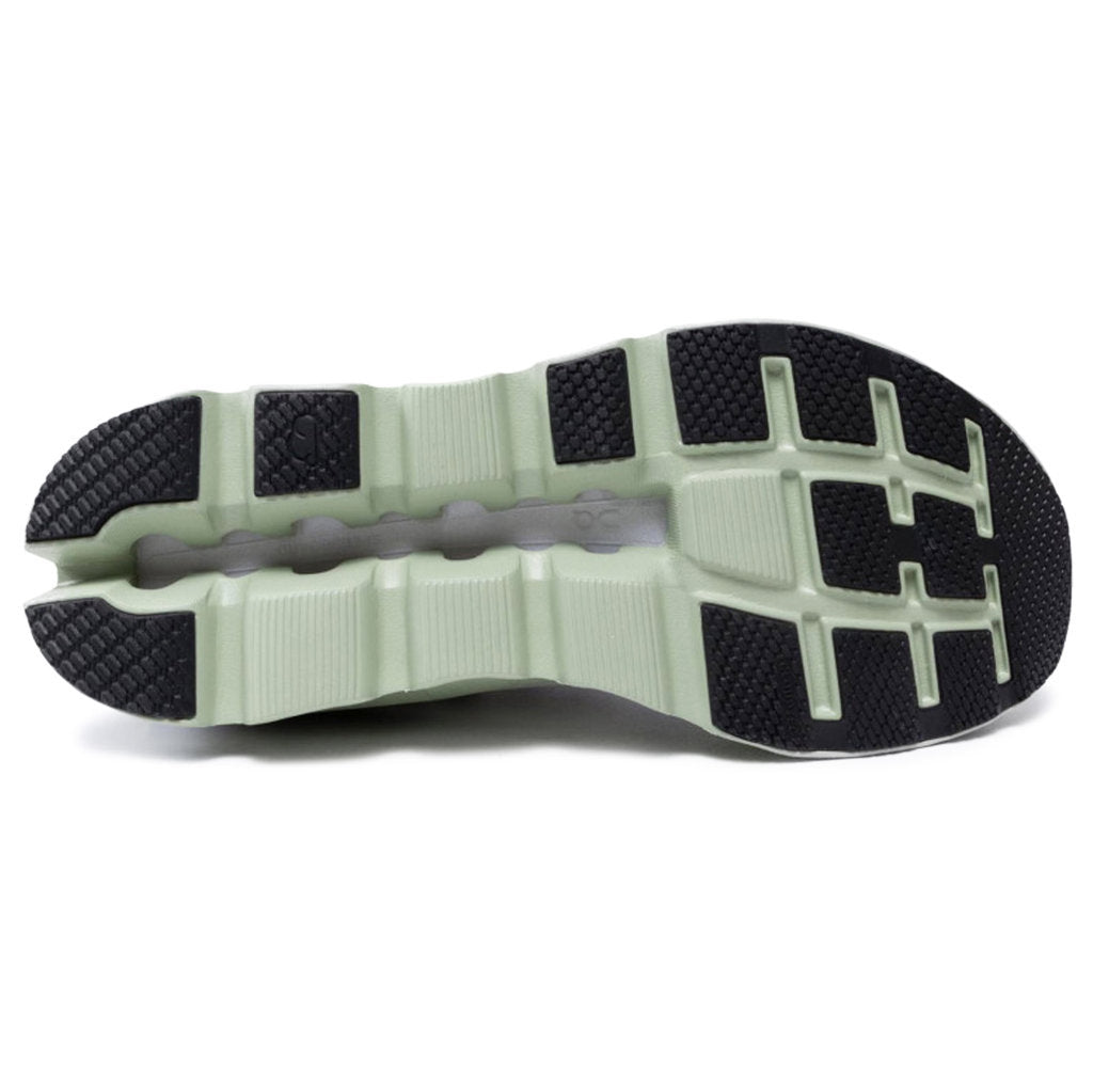 On Cloudstratus Mesh Men's Running Shoes#color_white black