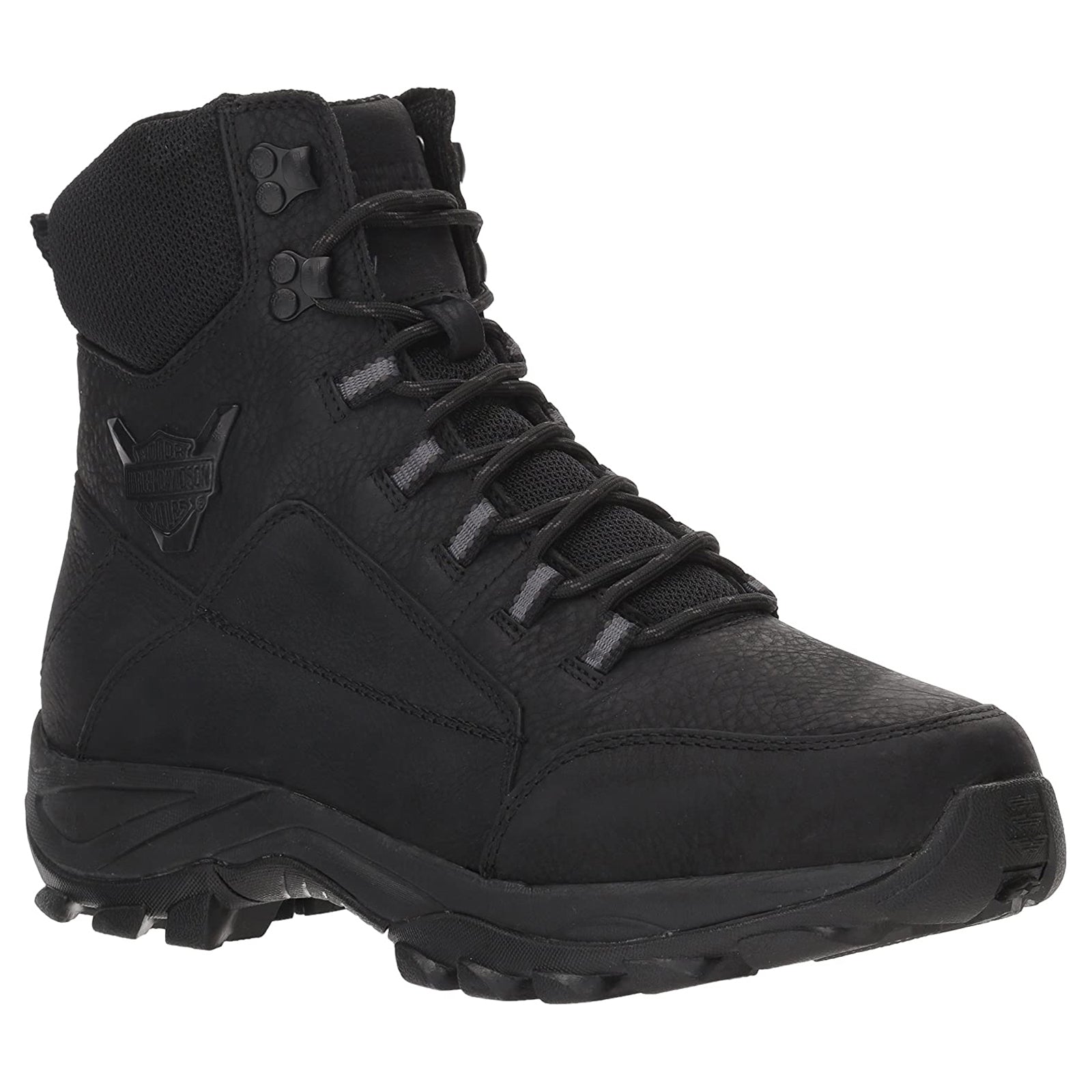 Harley Davidson Gilmour Leather Mens Boots#color_black