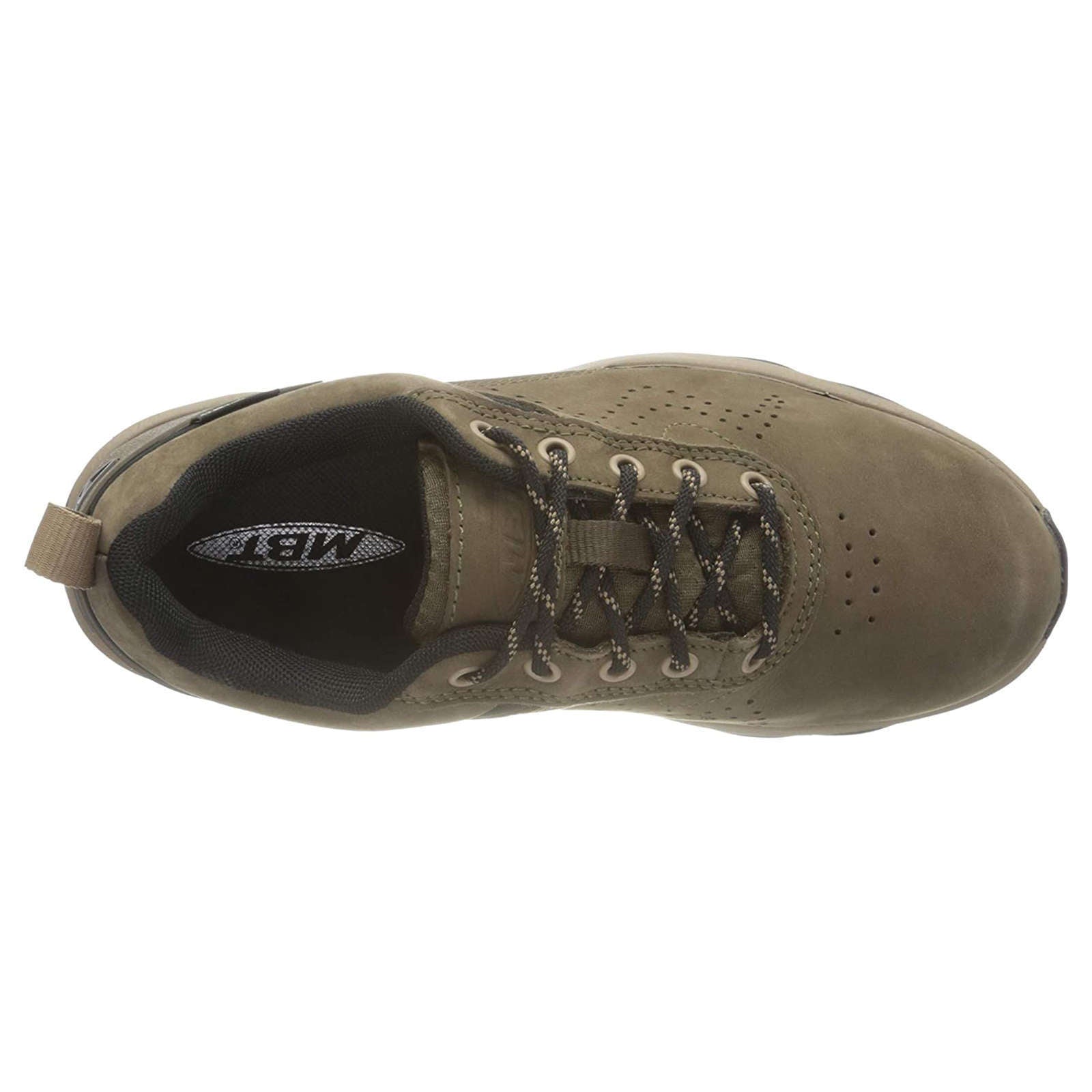 MBT Kibo GTX Waterproof Nubuck Leather Women's Hiking Shoes#color_brown
