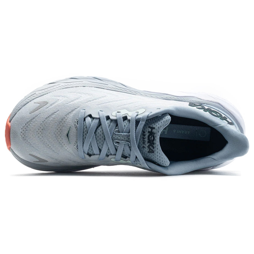 Hoka Arahi 6 Mesh Men's Running Shoes#color_plein air blue fog