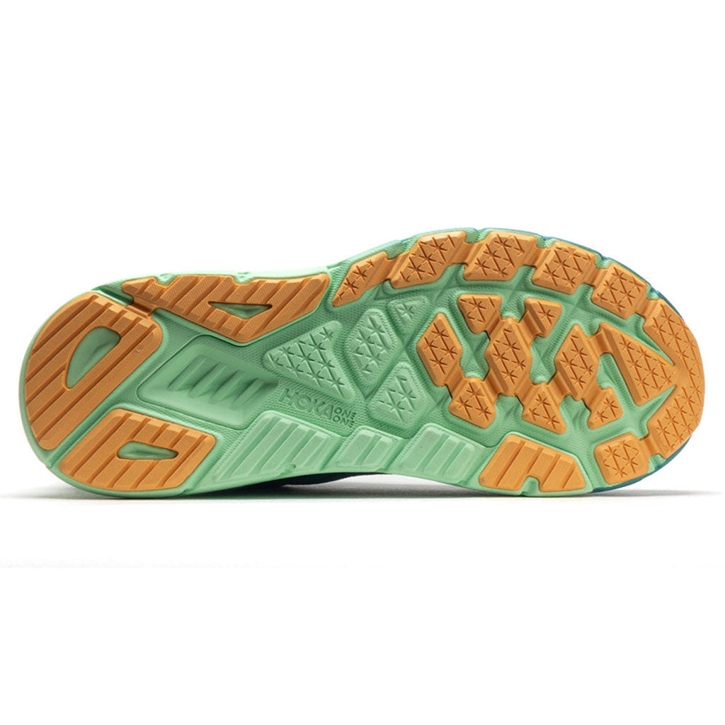 Hoka Arahi 6 Mesh Men's Running Shoes#color_ocean mist lime glow