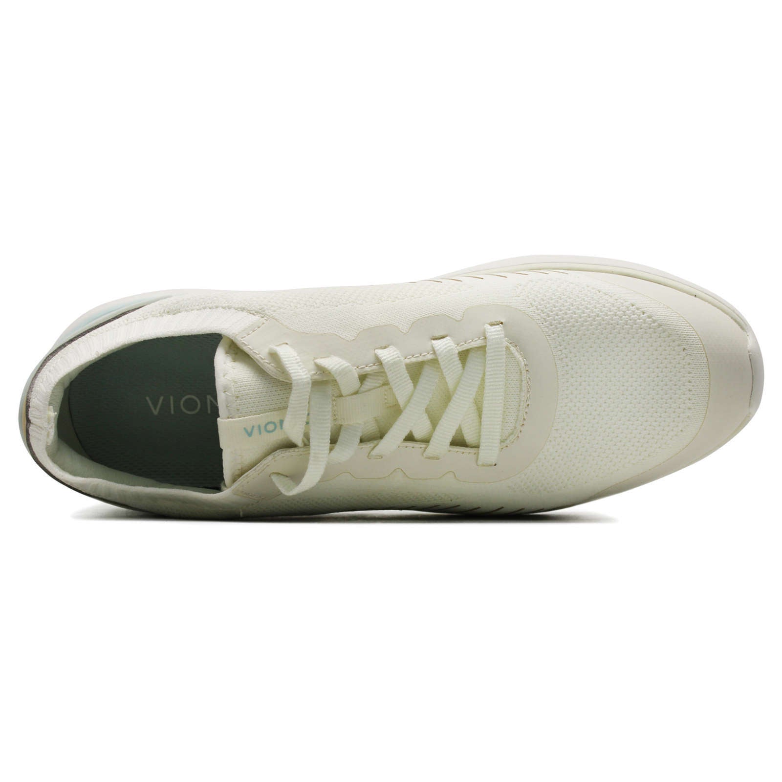 Vionic Embolden Synthetic Textile Womens Trainers#color_marshmallow semolina