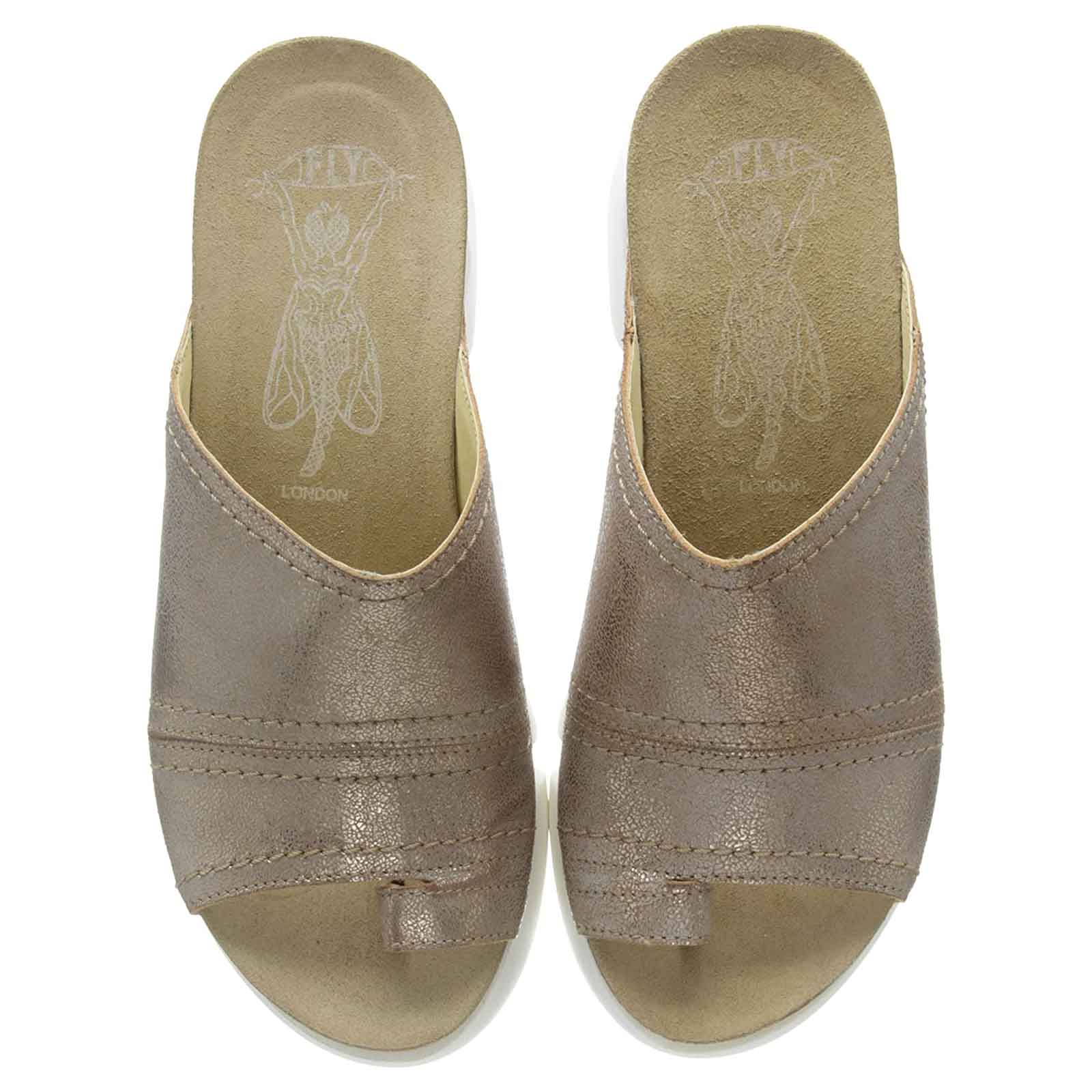 Fly London SIVE866FLY Leather Womens Sandals#color_luna