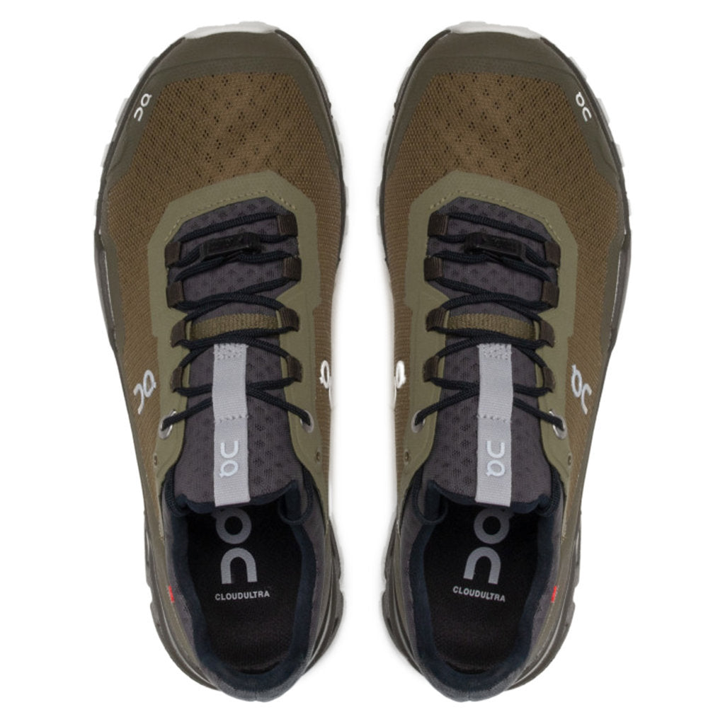 On Cloudultra Mesh Men's Running Shoes#color_olive eclipse