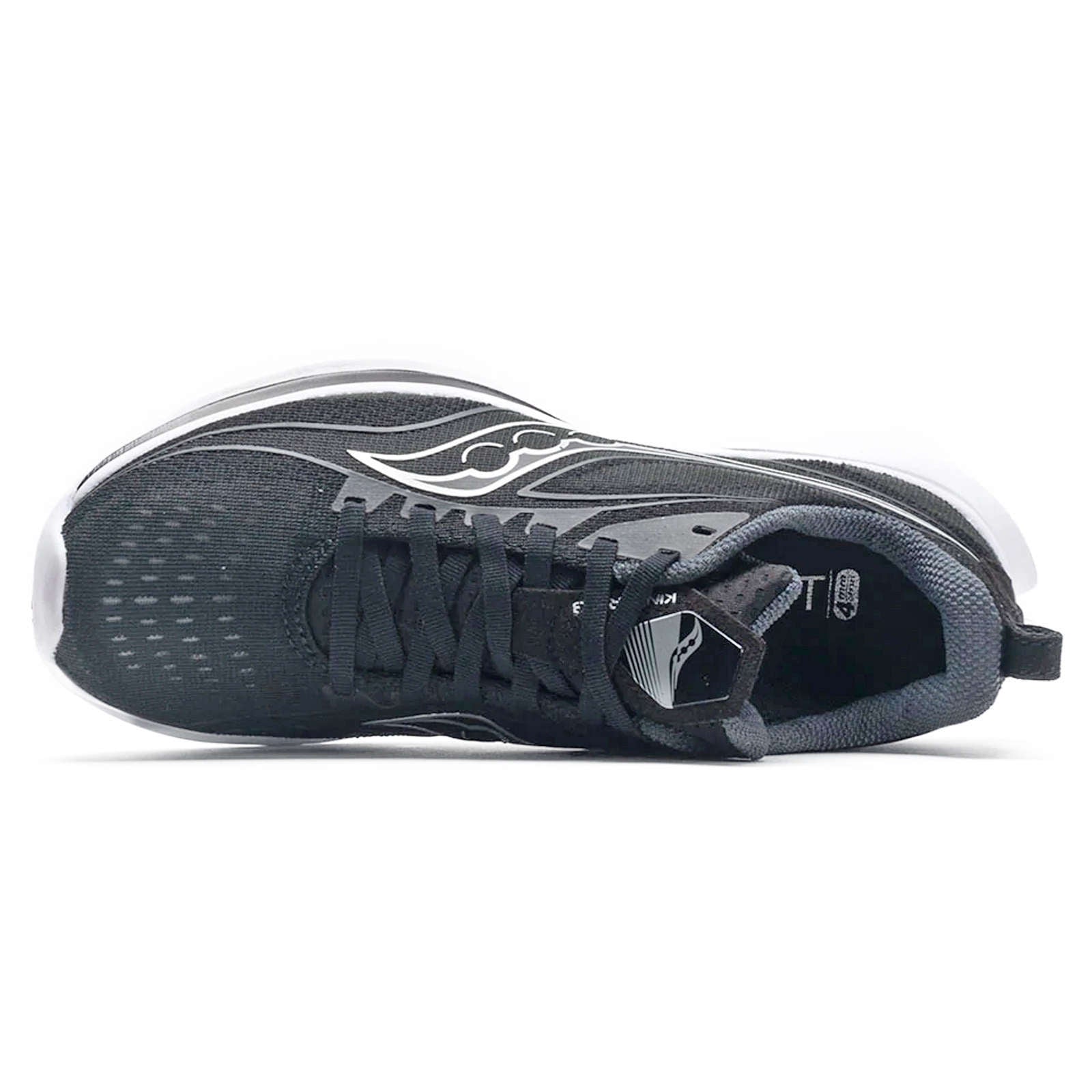 Saucony Kinvara 13 Textile Men's Running Shoes#color_black silver