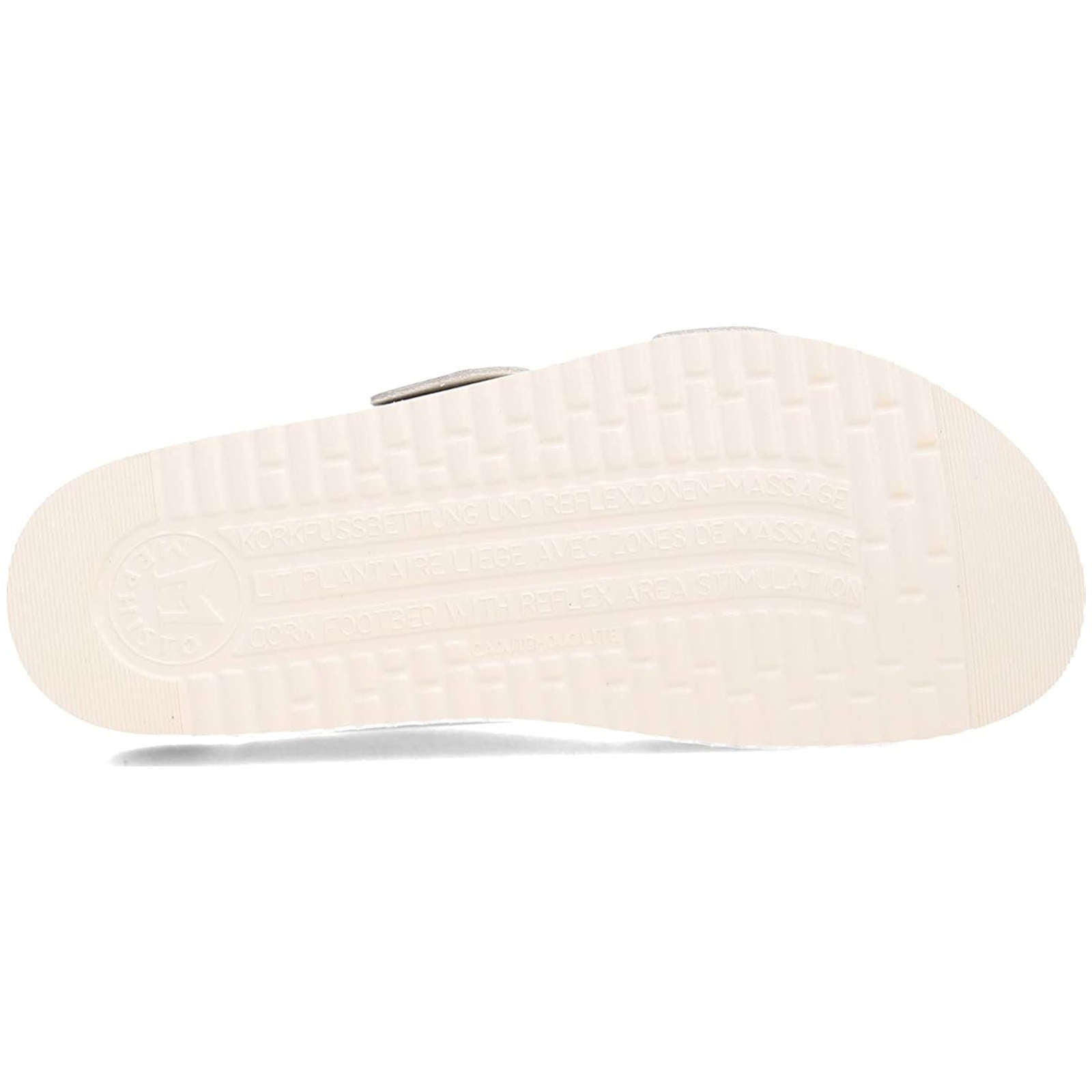 Mephisto Hester Patent Leather Womens Sandals#color_white