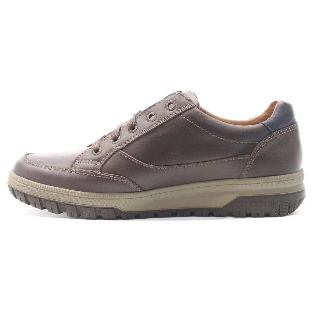 Mephisto Paco Leather Mens Trainers#color_tobacco