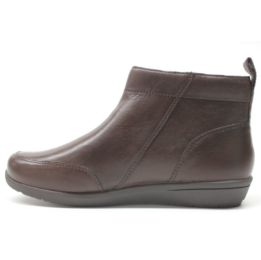 Vionic Lois Leather Womens Boots#color_brown