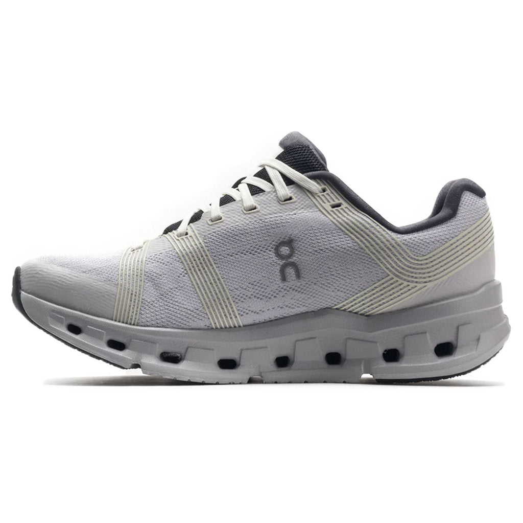 On Cloudgo Textile Synthetic Women's Running Shoes#color_white glacier