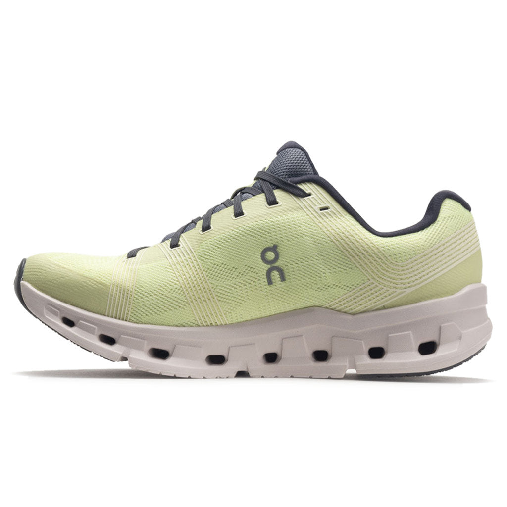 On Cloudgo Textile Synthetic Women's Running Shoes#color_hay sand