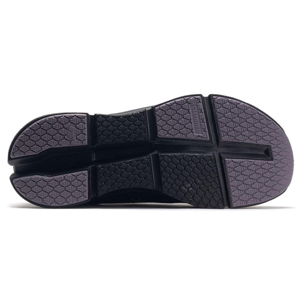 On Cloudgo Textile Synthetic Women's Running Shoes#color_storm magnet