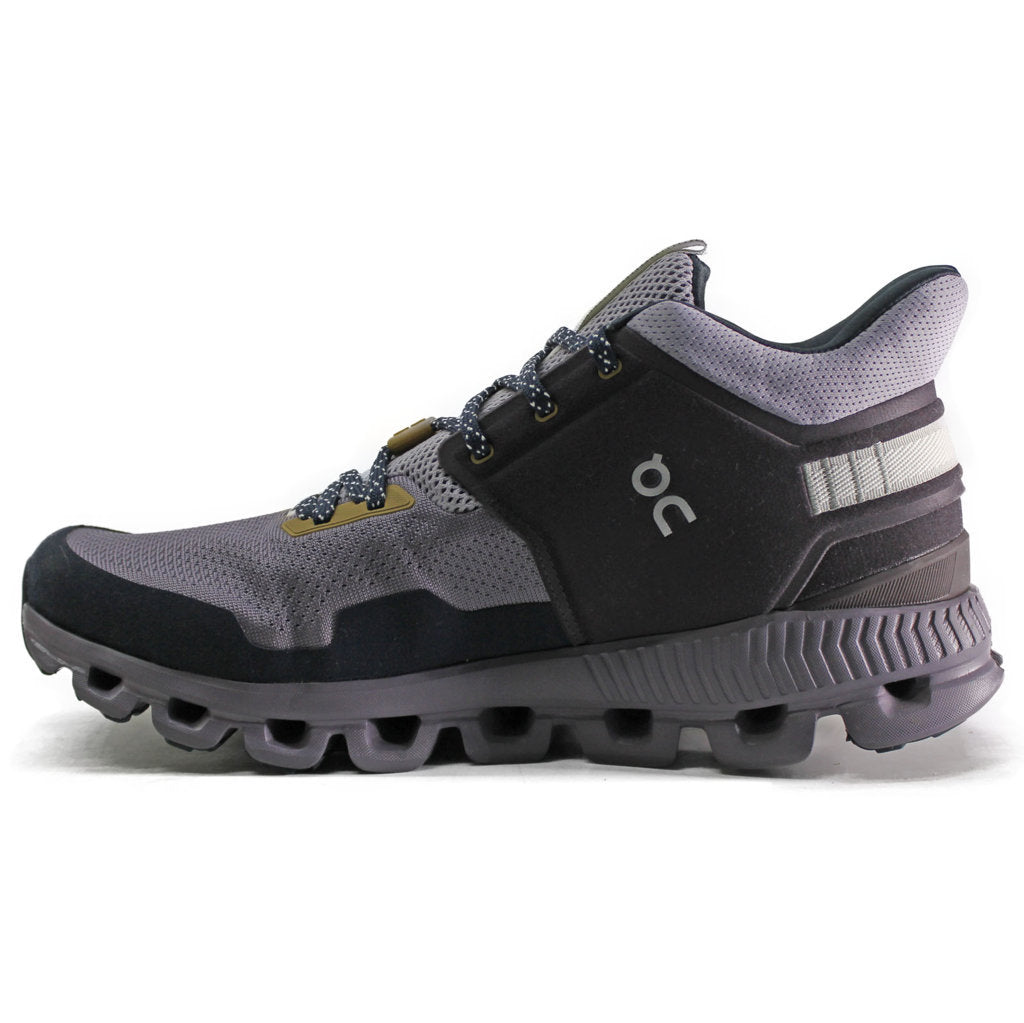 On Cloud Hi Edge Textile Men's Running Shoes#color_pebble lilac