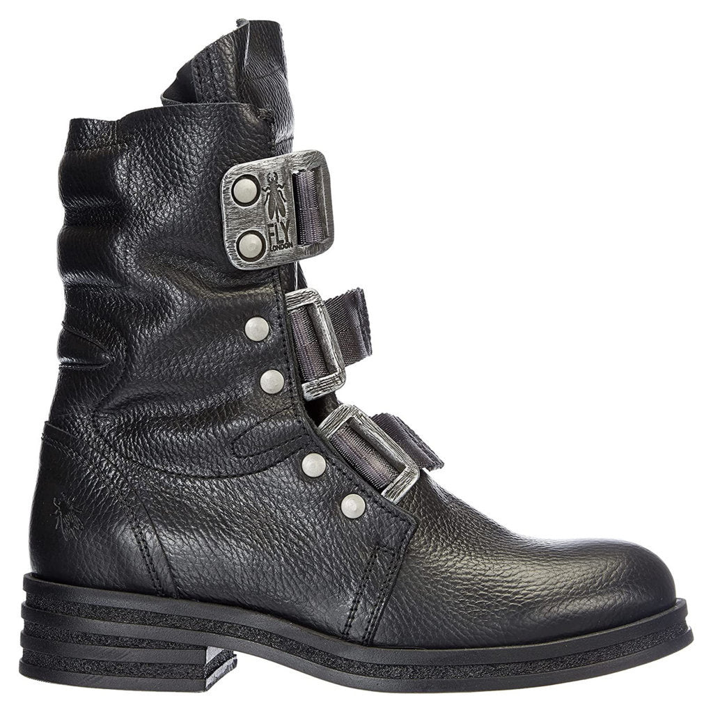 Fly London KIFF682FLY Leather Womens Boots#color_black