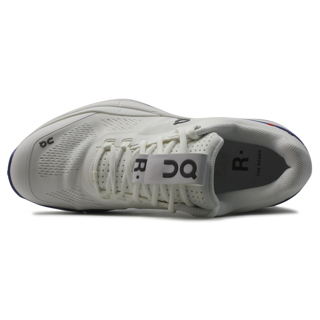 On Running The Roger Pro Textile Men's Low-Top Trainers#color_white indigo