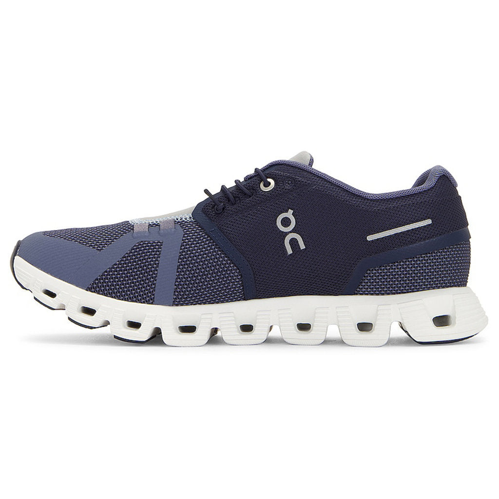 On Cloud 5 Combo Textile Men's Running Shoes#color_ink metal