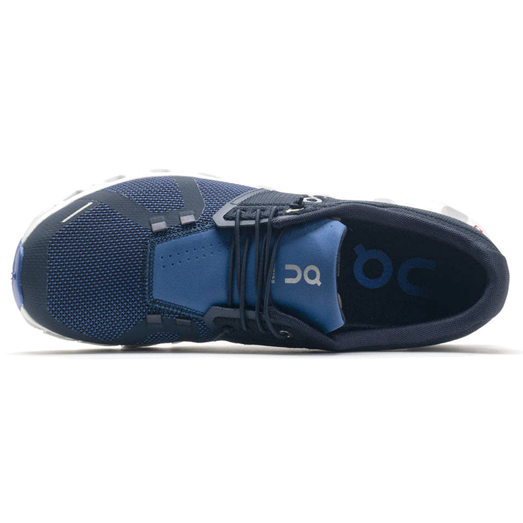 On Cloud 5 Combo Textile Men's Running Shoes#color_ink cobalt